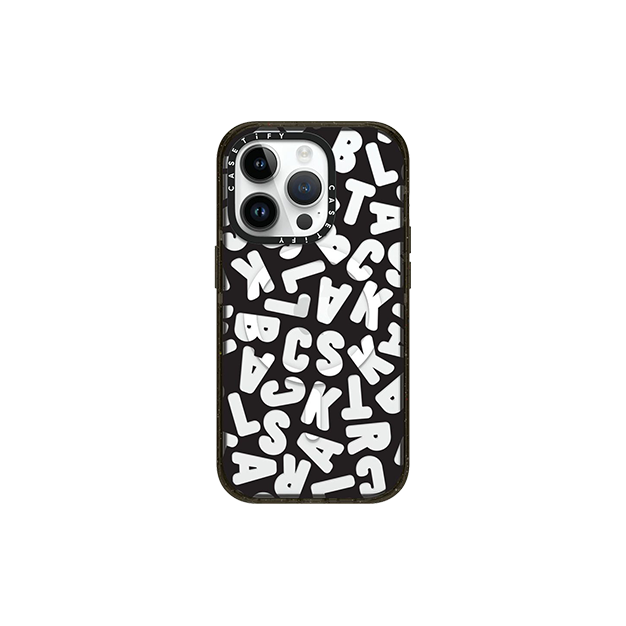 CASETiFY Phone Case - Jumbled BLK STR – Black Star Pastry